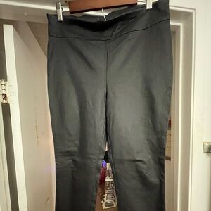 Bar III Midnight Black Cropped Pants